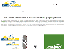 Tablet Screenshot of bikersparadise.de